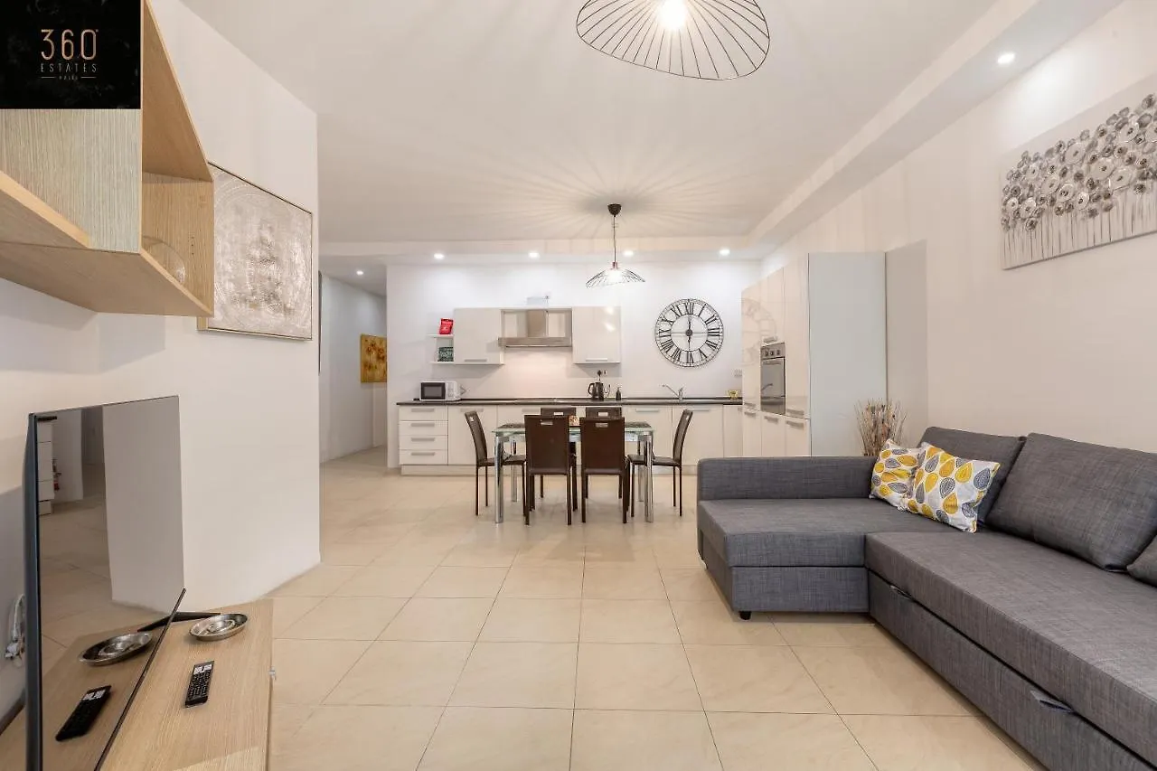 Wonderful, Designer 2Br Home With Large Sofa & Tv By 360 Estates Saint Julian's 0*,  Malta