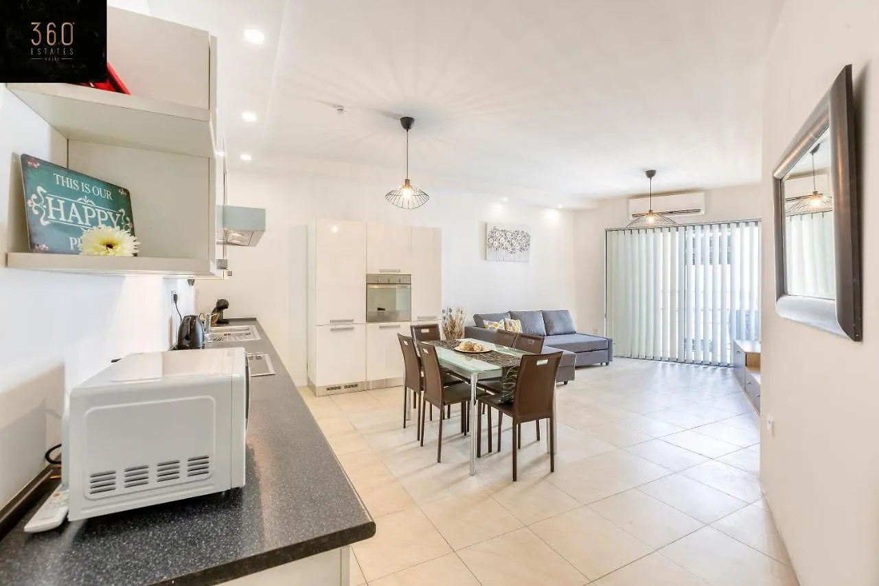 Wonderful, Designer 2Br Home With Large Sofa & Tv By 360 Estates Saint Julian's Apartment