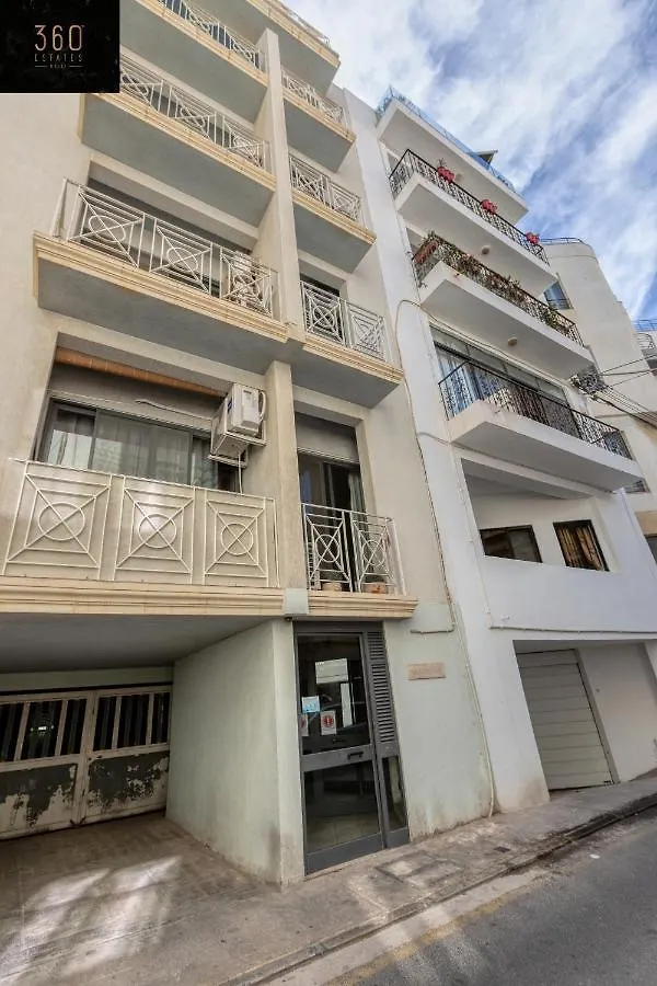 Wonderful, Designer 2Br Home With Large Sofa & Tv By 360 Estates Saint Julian's Apartment