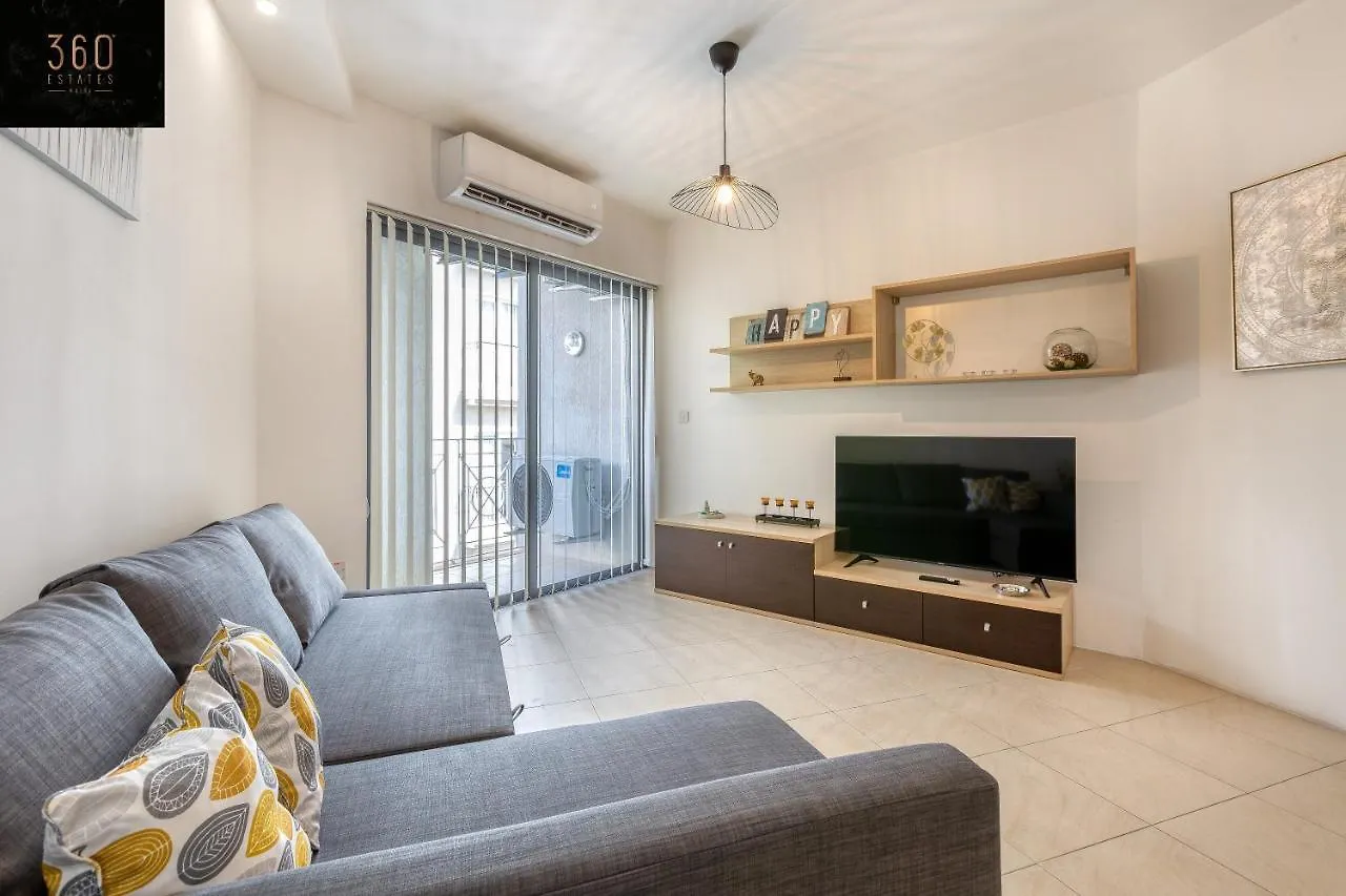 Apartment Wonderful, Designer 2Br Home With Large Sofa & Tv By 360 Estates Saint Julian's